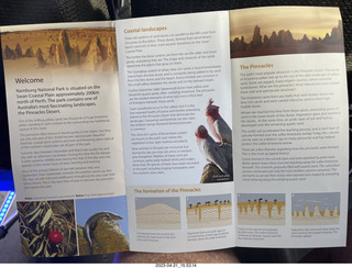 234 a1s. Astro Trails - Australia - Pinnacle park brochure