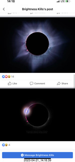 290 a1s. solar eclipse pictures