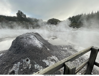 257 a1s. New Zealand - Hell's Gate - mud and thermal walk - mud volcano
