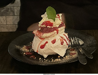 277 a1s. New Zealand - Rotorua - Atticus Finch restaurant dessert