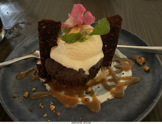 278 a1s. New Zealand - Rotorua - Atticus Finch restaurant dessert