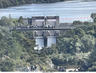 43 a1s. New Zealand - dam opening