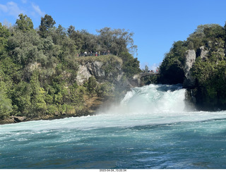 101 a1s. New Zealand - Huka Falls River Cruise + waterfall