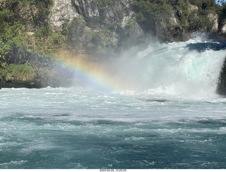 107 a1s. New Zealand - Huka Falls River Cruise + waterfall