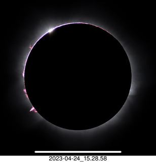 199 a1s. total solar eclipse picture