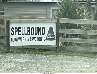 55 a1s. New Zealand - Spellbound Glowworm & Cave Tours