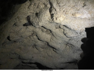 127 a1s. New Zealand - Spellbound Glowworm & Cave Tours - cave with visible glowworms