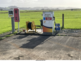 74 a1s. New Zealand - Ardmore Airport Flying School - fuel pumps