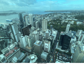 140 a1s. New Zealand - Auckland Sky Tower 51st floor view