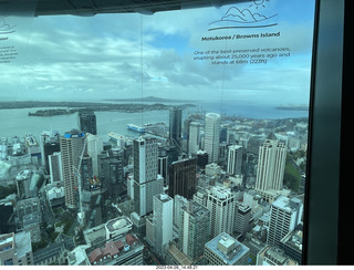141 a1s. New Zealand - Auckland Sky Tower 51st floor view