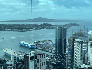 142 a1s. New Zealand - Auckland Sky Tower 51st floor view