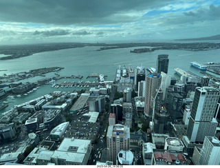 155 a1s. New Zealand - Auckland Sky Tower 60st floor view