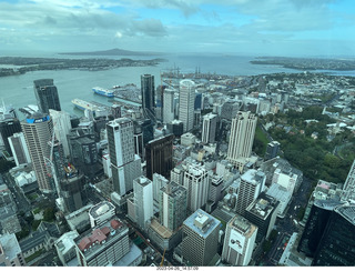 157 a1s. New Zealand - Auckland Sky Tower 60st floor view
