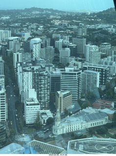 158 a1s. New Zealand - Auckland Sky Tower 60st floor view