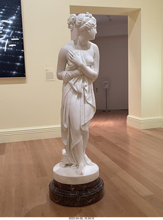 237 a1s. New Zealand - Auckland Art Museum - female sculpture