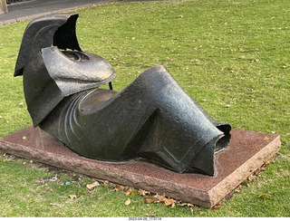 308 a1s. New Zealand - Auckland sculpture