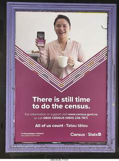 311 a1s. New Zealand - Auckland - census poster