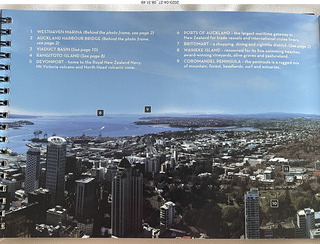 16 a1s. New Zealand - Auckland Sky Tower brochure