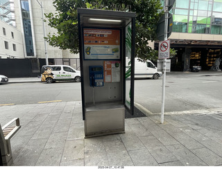 58 a1s. New Zealand - Auckland payphone