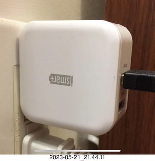 Smart plug upside down looks like +Jews