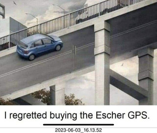 Facebook - I regretted buying the Escher GPS