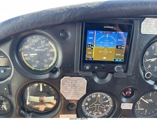 airspeed gauge is a little too high