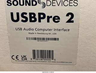 Sound Devices USBPre 2