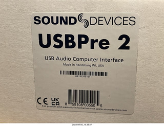 Sound Devices USBPre 2