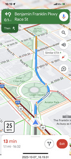 map Philly center city