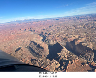 aerial - Utah back-country - Canyonlands confluence