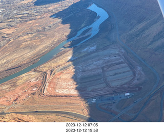 250 a20. aerial - Canyonlands - Uranium mill