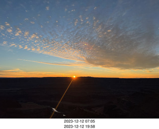 264 a20. Utah - Dead Horse Point - sunset