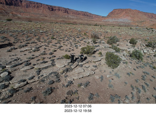 Drone photo - Wee Hope Mine area + Adam + Tyler