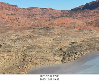 aerial - Wee Hope Mine airstrip landing