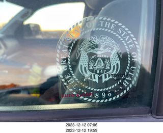 Dead Horse Point - pick-up truck window seal