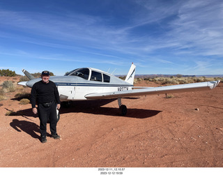 422 a20. Nokai Dome airstrip + Adam + N8377W