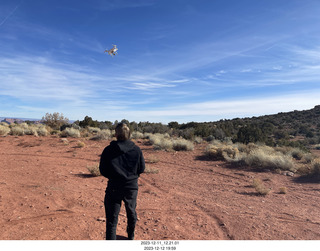 Nokai Dome airstrip + Tyler + drone controls