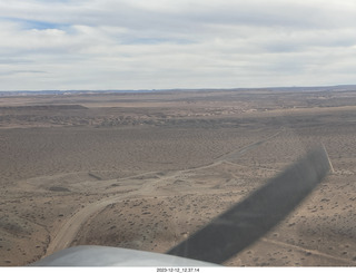 aerial - mysterious airstrip landing