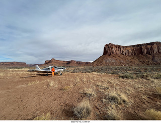 Happy Canyon airstrip -  old buildings and stuff + Adam