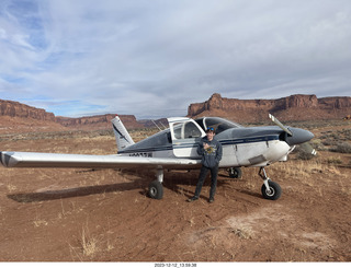 241 a20. Happy Canyon airstrip - Tyler + N8377W