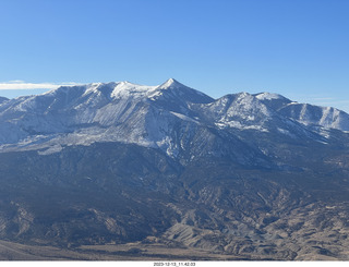 aerial - flying home to Arizona