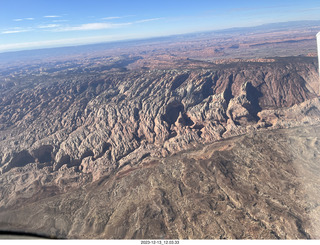 75 a20. aerial - flying home to Arizona