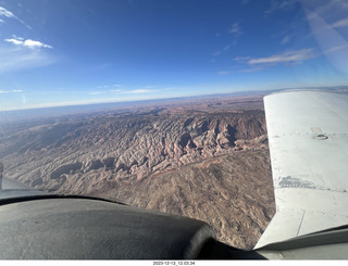 76 a20. aerial - flying home to Arizona