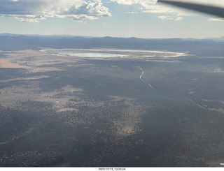 aerial - flying home to Arizona