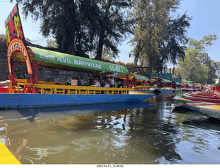 26 a24. Mexico City - Xochimilco Boat Trip