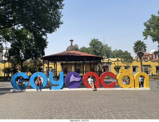Mexico City - Coyoacan sign