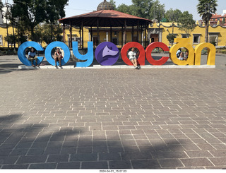 Mexico City - Coyoacan sign