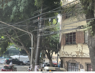 Mexico City - Coyoacan - lots of wires