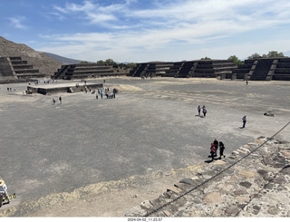 Teotihuacan - Temple of the Moon sign