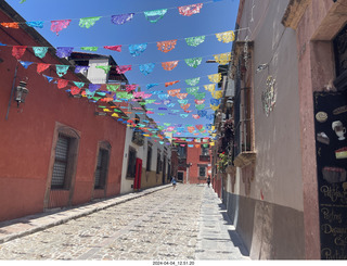 San Miguel de Allende - menu